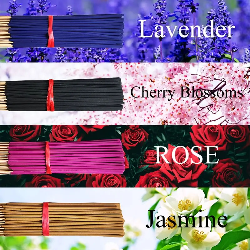 Smokeless Incense Stick - 80/200 Natuurlijke wierookstokjes - Woondecoratie, theesalonken