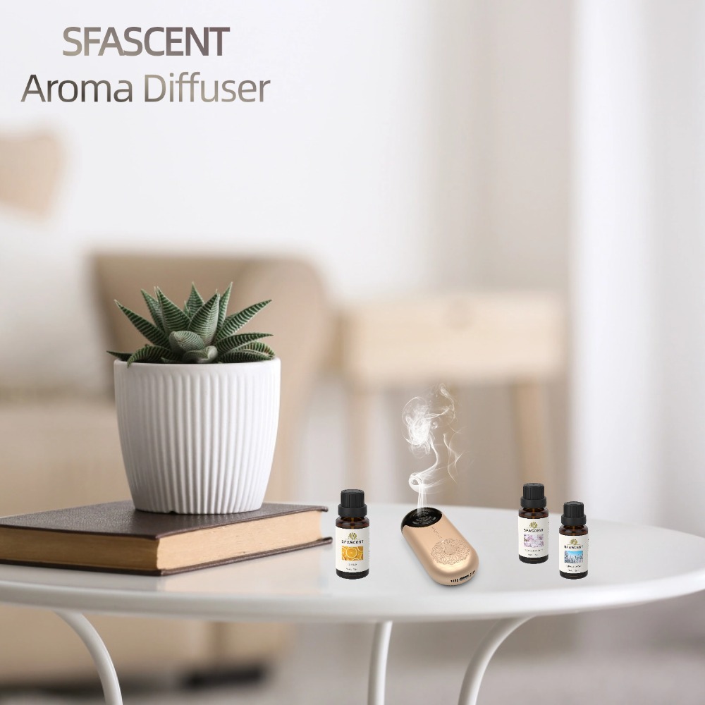 Home Fragrance Best - Bestverkochte draagbare, oplaadbare, metalen mini-elektrische geurverspreider