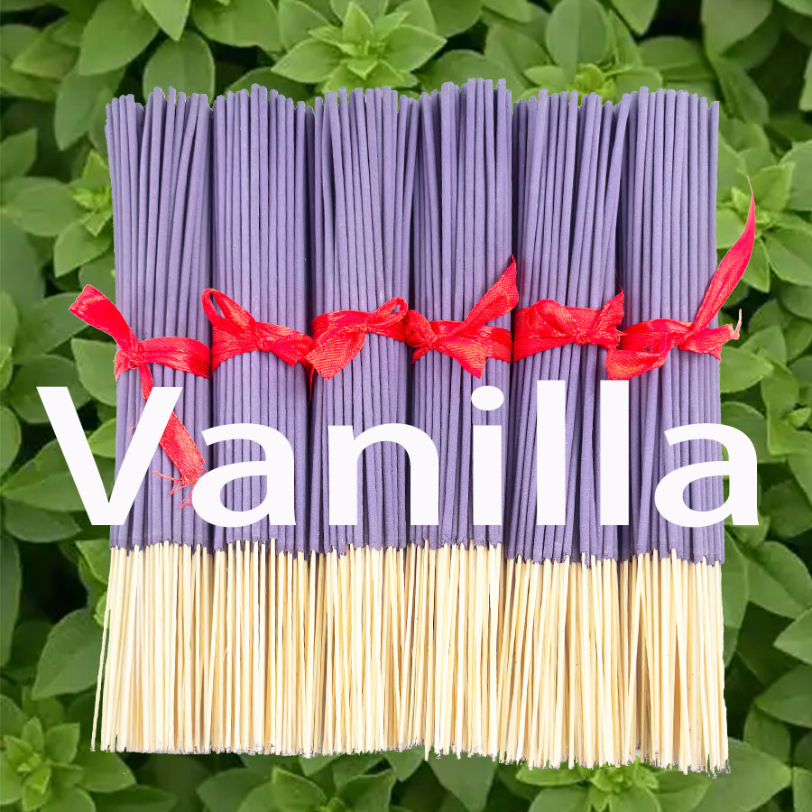 Smokeless Incense Stick - Aromatherapie-stokje met vanillegeur en langdurige geur.