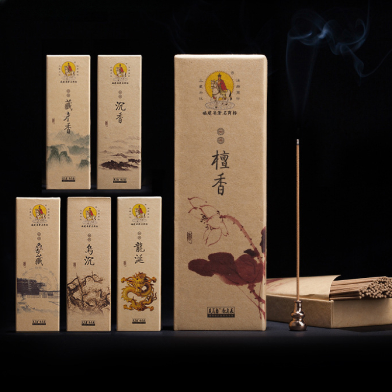 Smokeless Incense Stick - Natuurlijke Joss Stick Langdurige Sandelhout Ambergris