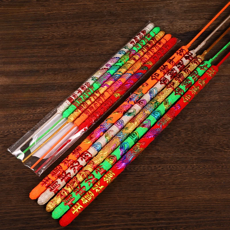 Smokeless Incense Stick - 40 cm Vijf kleuren Relief Patroon