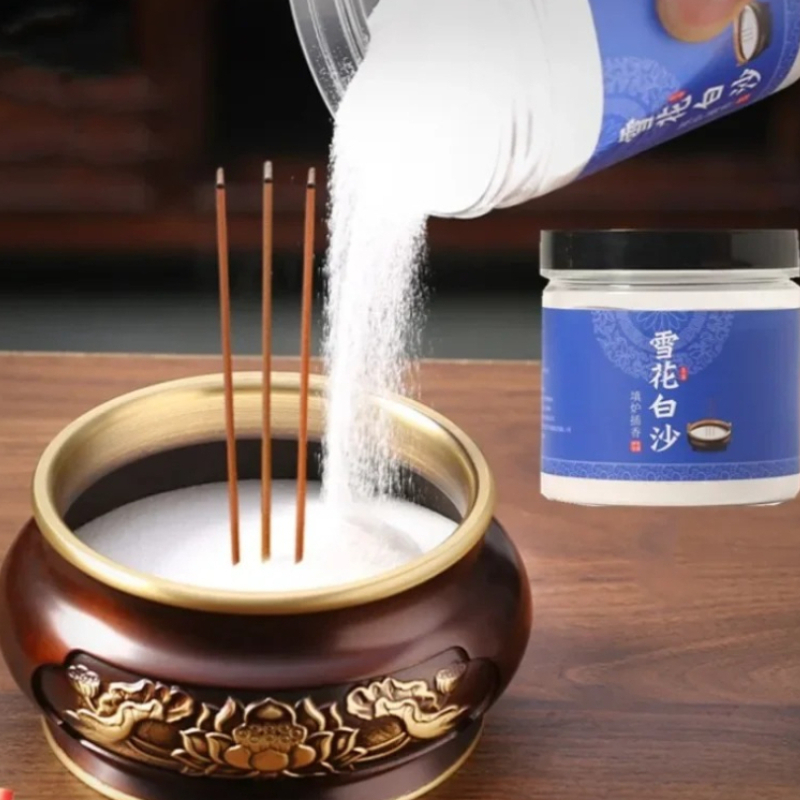 Smokeless Incense Stick - 500g Wit Zand Wierookbrander Gevuld Met