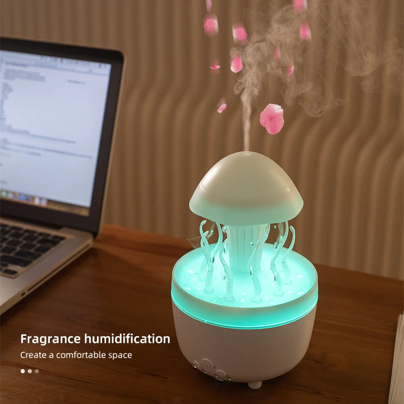 Home Fragrance Mist - Roterende Zeewier Waterdruppel Aromatherapie Machine Thuis