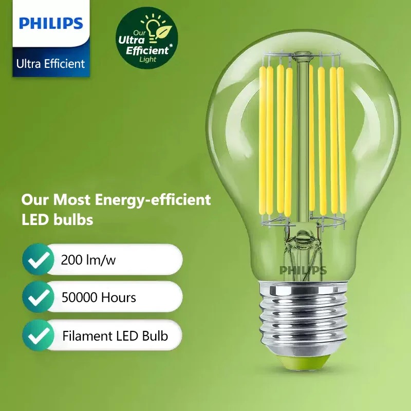Philips Bulb Led Classic - Philips Ultra Efficiënte LED Gloeilamp Helder