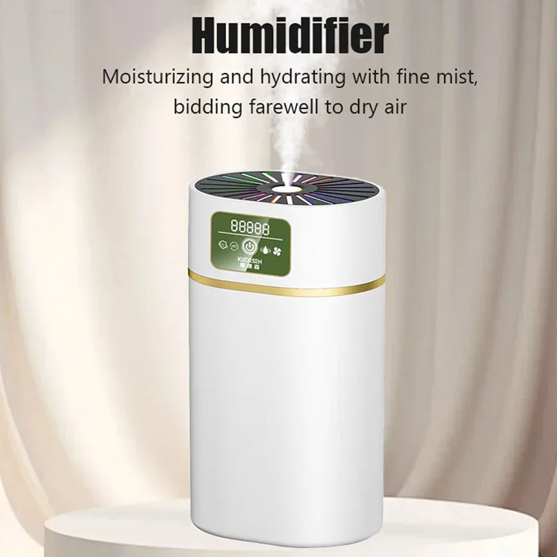 Home Fragrance Mist - 1.1L Luchtbevochtiger Grote Capaciteit Geurverspreider Kleurrijke