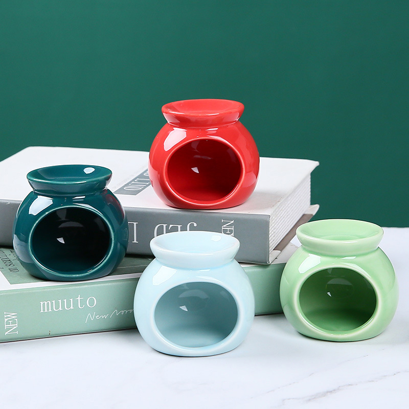 Home Fragrance Organic - Porseleinen Aromabrander Essentiële Olie Furance Mini