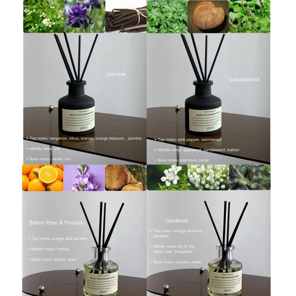Home Fragrance No 3 - 50Ml Vlamloze Huisgeur Kamer Vlamloze Freesia