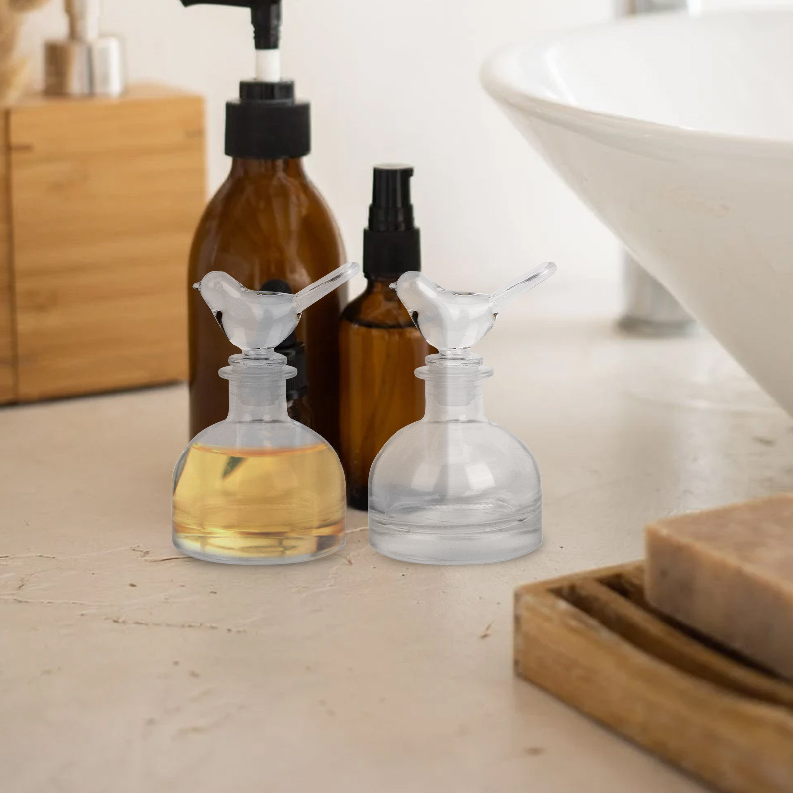 2 stuks glazen parfumflesjes p - Home Fragrance Perfume recensie en prijs