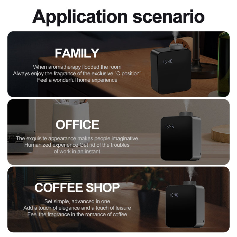 Luxe geurmachine van aluminium - Home Fragrance Market recensie en prijs