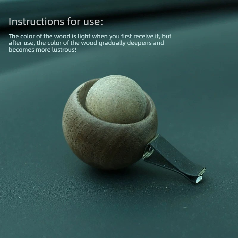 Sferische houten etherische ol - Home Fragrance Organic recensie en prijs