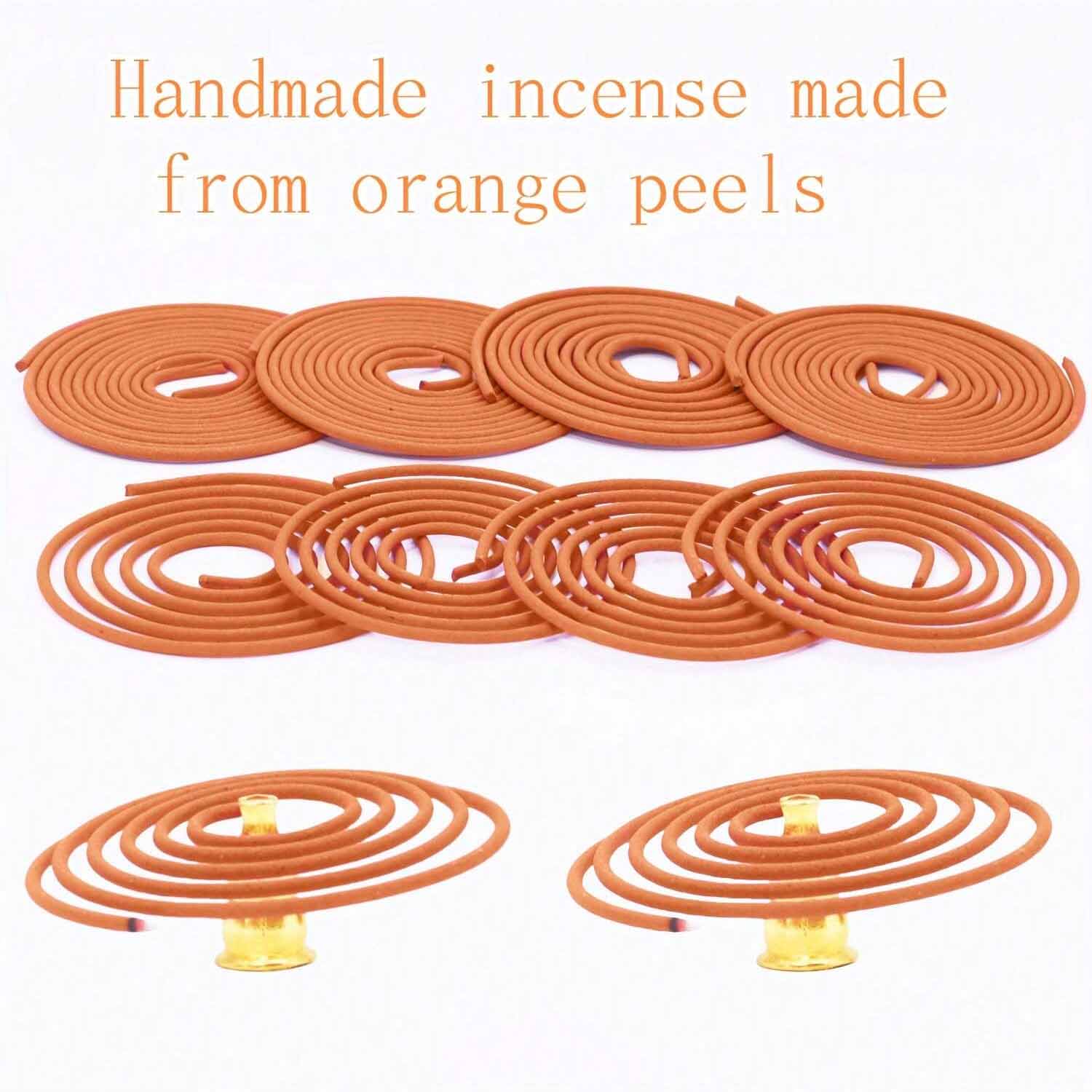 Oranje geurende wierookspoel v - Smokeless Incense Stick recensie en prijs