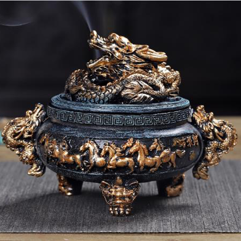 Retro draak-phoenix wierookbra - Home Fragrance No 3 recensie en prijs