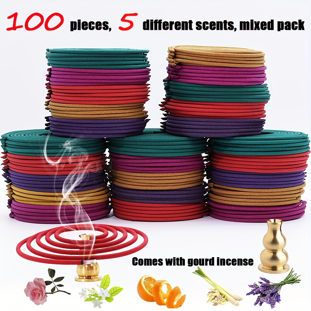 100 stuks gemengde spiraalvorm - Home Fragrance Best recensie en prijs