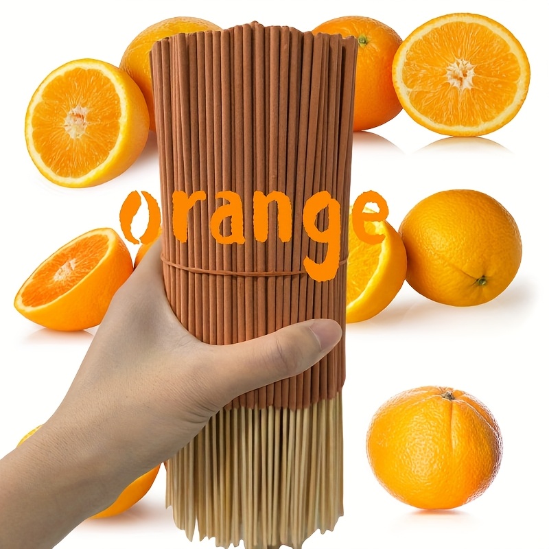 Natuurlijke oranje wierookstok - Smokeless Incense Stick recensie en prijs