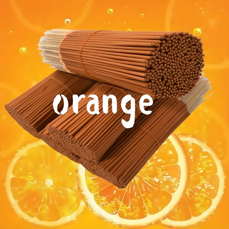 Natuurlijke oranje wierookstok - Smokeless Incense Stick recensie en prijs