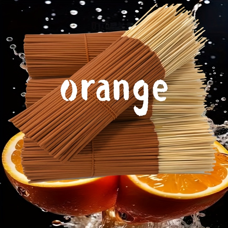 Natuurlijke oranje wierookstok - Smokeless Incense Stick recensie en prijs
