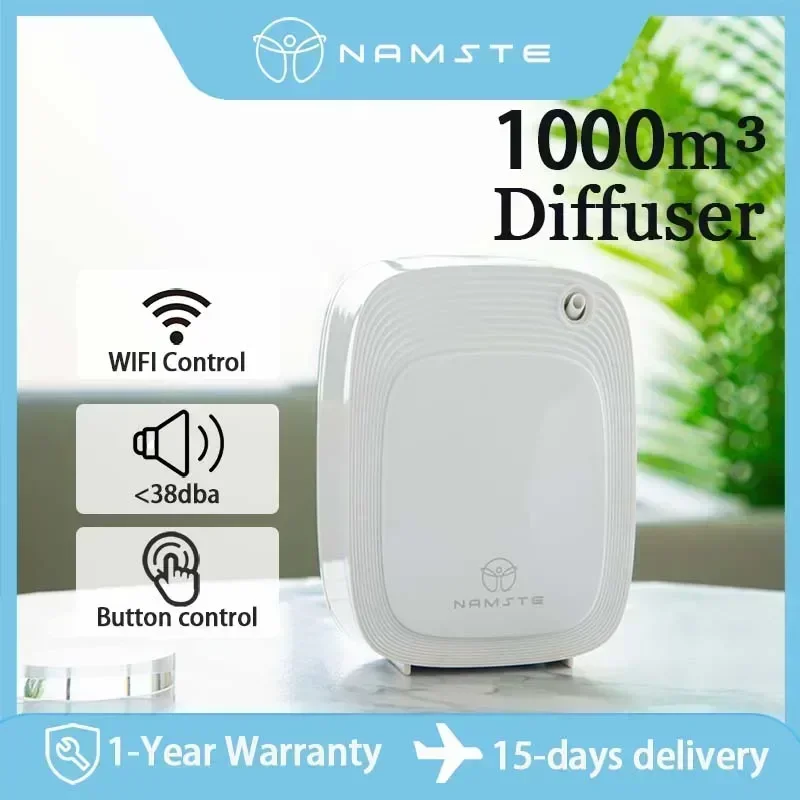 Namaste 1000m³ Aroma Diffuser  - Home Fragrance Essential Oils recensie en prijs